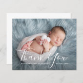 HARTELIJK BEDANKT | Bekendmaking van het letterscr (Voorkant / Achterkant)