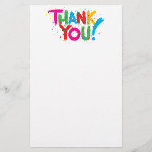 Hartelijk Bedankt! Briefpapier