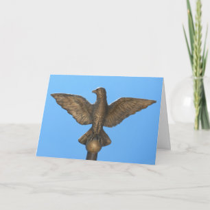 Hartelijk Bedankt: Eagle & Blue Sky Bedankkaart