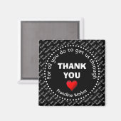 HARTELIJK BEDANKT |  | Frontline Worker Magneet (Voorkant / Achterkant)