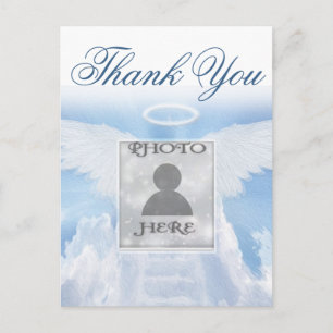 Hartelijk Bedankt Heavenly Memorial Briefkaart