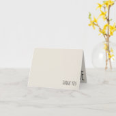 Hartelijk Bedankt Kaart (Gele Bloem)