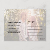 HARTELIJK BEDANKT | MODERN BRIEFKAART (Achterkant)