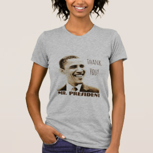 "Hartelijk Bedankt! President" met POTUS Obama T-shirt
