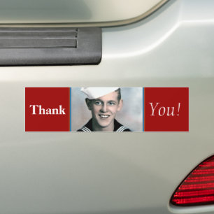 Hartelijk Bedankt! - Veteran Bumpersticker