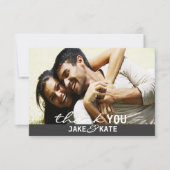 Hartelijk Bedankt | Wij Notitiekaartje (Voorkant)