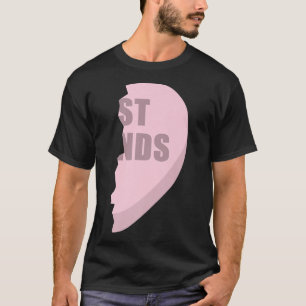 Hartelijk beste vriend T'sMatching BFF-outfits T - T-shirt