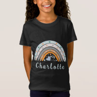 Hartelijk boho Rainbow met persoonlijke naam