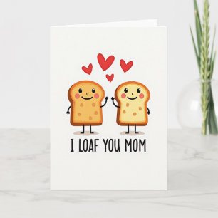 Hartelijk Brood Liefde Moeder Kaart