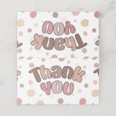 Hartelijk dank (Buitenkant ongevouwen)