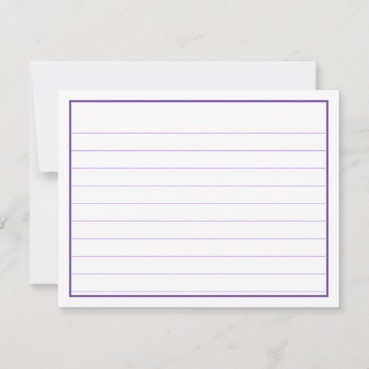 Hartelijk dank: 80e Paars/White Number Pattern (Achterkant)