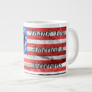 Hartelijk dank aan de Amerikaanse veteranen met vl Extra Grote Beker