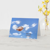 Hartelijk dank aan football Coach Kaart (Gele Bloem)