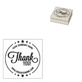 Hartelijk dank, Aangepast bedrijf en Site. Rubberstempel (Gestempeld)