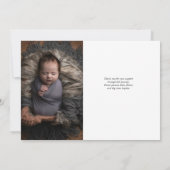 Hartelijk dank, aankondiging van de foto van het h (Achterkant)