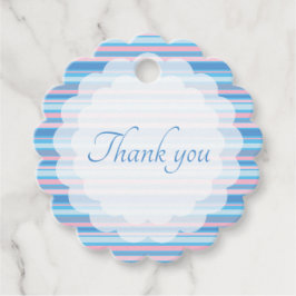 Hartelijk dank bedankjes labels