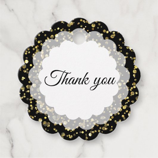 Hartelijk dank bedankjes labels (Voorkant)