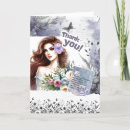 Hartelijk dank bedankkaart