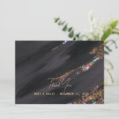 Hartelijk dank bedankkaart (Staand voorkant)