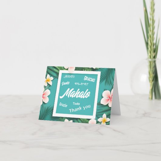 Hartelijk dank bedankkaart (Voorkant)