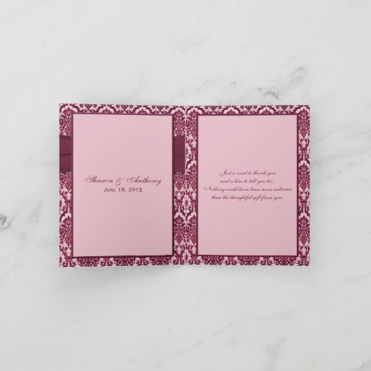 Hartelijk dank bedankkaart (Binnen)