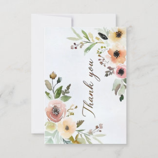 Hartelijk dank bedankkaart