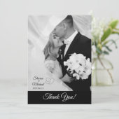 Hartelijk dank bedankkaart (Staand voorkant)