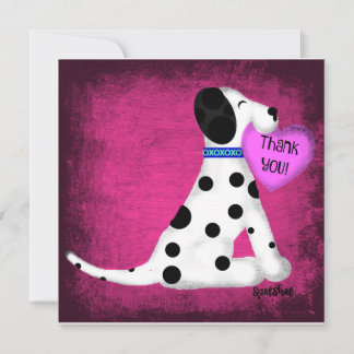 Hartelijk dank bedankkaart