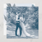 Hartelijk dank bedankkaart (Voorkant / Achterkant)