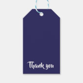 Hartelijk dank: Blue 26235C CadeauLabels (Voorkant)