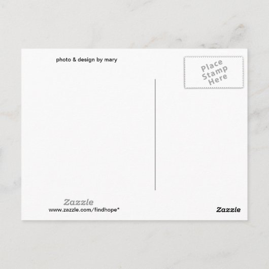 Hartelijk dank briefkaart (Achterkant)