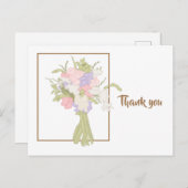 Hartelijk dank briefkaart (Voorkant / Achterkant)