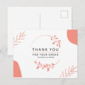 Hartelijk dank briefkaart (Voorkant / Achterkant)