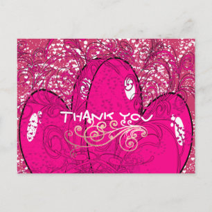 Hartelijk dank briefkaart