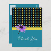 Hartelijk dank briefkaart (Voorkant / Achterkant)