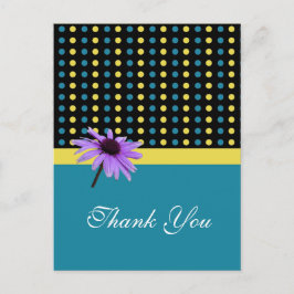 Hartelijk dank briefkaart