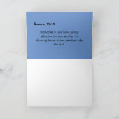 Hartelijk dank, broeder kaart (Binnen)