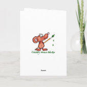 Hartelijk dank, Buurman, Aangepaste bloemenhok Bedankkaart (Achterkant)