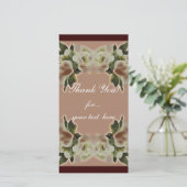 Hartelijk dank! Card Pack van 10 Bedankkaart (Staand voorkant)