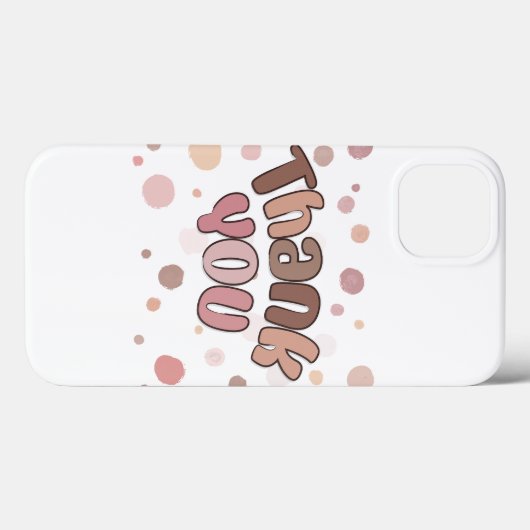 Hartelijk dank  Case-Mate iPhone case (Achterkant (horizontaal))