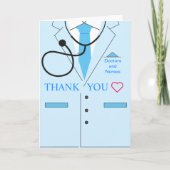 Hartelijk dank, dames en heren kaart (Voorkant)