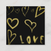 *~* Hartelijk dank dat u met QR Gold Stars beloont Klantenkaartje (Achterkant)