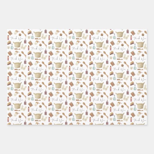 Hartelijk dank dat u zelf papierbladen wilt ompakk inpakpapier vel (Voorkant 3)