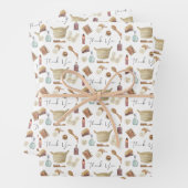 Hartelijk dank dat u zelf papierbladen wilt ompakk inpakpapier vel (In situ)