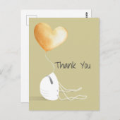 Hartelijk dank - de Coronavirus Edition Briefkaart (Voorkant / Achterkant)