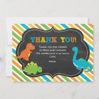 Hartelijk dank, Dinosaur Bedankkaart
