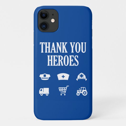 Hartelijk dank | Eerste respondenten Case-Mate iPhone Case (Achterkant)