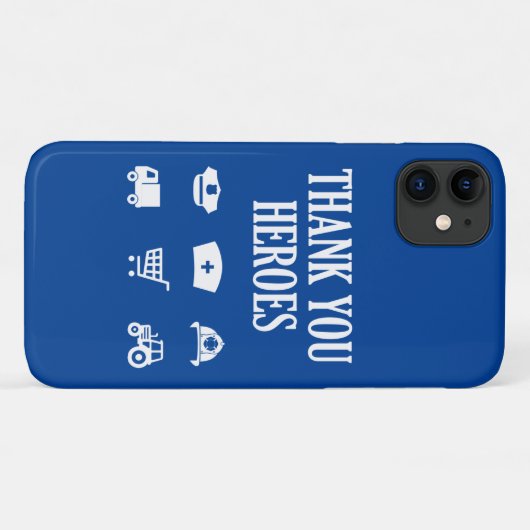 Hartelijk dank | Eerste respondenten Case-Mate iPhone Case (Achterkant (horizontaal))