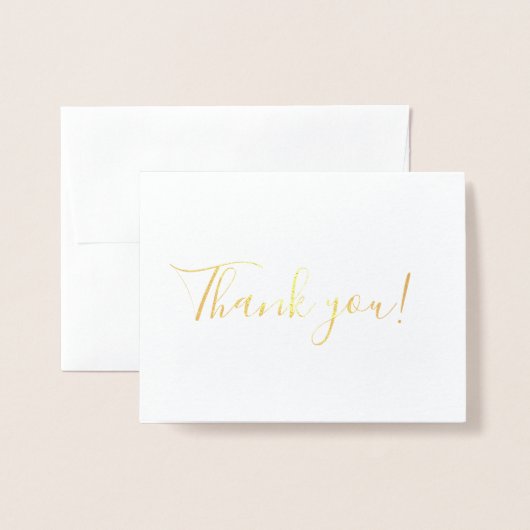 Hartelijk dank folie kaarten (Voorkant met envelop)