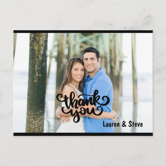 Hartelijk dank Foto Briefkaart (Voorkant)